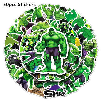The Avengers Hulk Latex Balloon Superhero Foil Ballons Green Anger Cake Topper Happy Birthday Banner Party Decor Kids Gift Toys