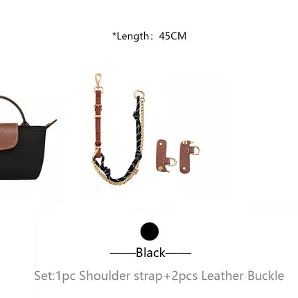 Miu Bag Strap For Longchamp Mini Handbag Bag Durable Woven Bag Shoulder Strap Crossbody Bag Belt Bag Replacement Accessories