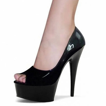 New 13CM/5inches PU Upper Fashion Sexy Exotic High Heel Platform Party Women Pumps Pole Dance Shoes D127