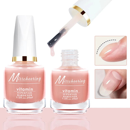12/20ml Strong Nail Strengthener Calcium Protein Formula Strong Nails Hardener Protect Soft Thin Nails High Quality Repair Suppl