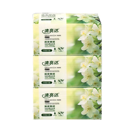 3-20Packs Large Packs Full Case Of Household Toilet Paper Kitchen Roll Facial Tissue Hand Towel Can Be Moistened 450 Sheets