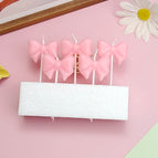 Pink Bow Candle