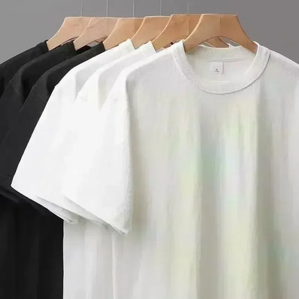 2026 Summer High-Quality New Original Racing Motorcycle GTI Letter-Printed Men's and Women's Short-Sleeved T-Shirt