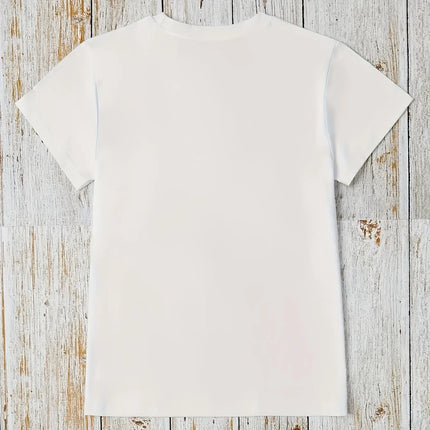 1pc Male Graphic T Shirt GOD GOT ME Short Sleeve Crew Neck for Teenagers, for Teenager