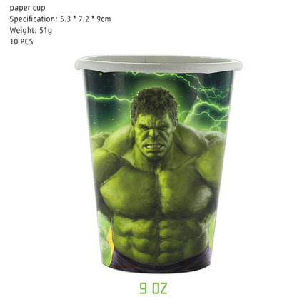 The Avengers Hulk Latex Balloon Superhero Foil Ballons Green Anger Cake Topper Happy Birthday Banner Party Decor Kids Gift Toys