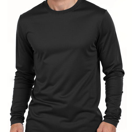 Men's Long Sleeve T Shirts Casual Round Neck Moisture Wicking Tees Male Tops Sports comfortable versatile Men's T-shirts