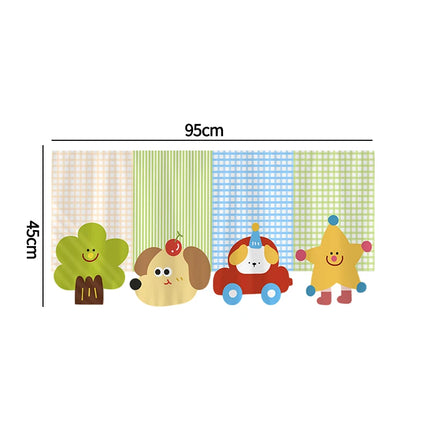 Door Curtain Printed Kitchen Triangle Flag Japanese Hanging Short Curtain Restaurant Curtains Partition Half-curtain Pennant Dec