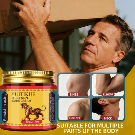 YUITIKUE Daily Massage Joint Care Cream, Fast Absorb Texture to Keep Joint Area Skin Smooth and Well Nourished