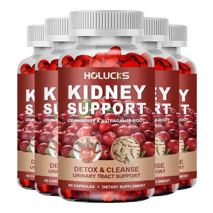 Kidney Capsules, with Cranberry & Astragalus, Support Bladder Health, Promote Detox & Cleanse, Immune for Urinary Tract Wellness