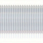 Silver 24pcs