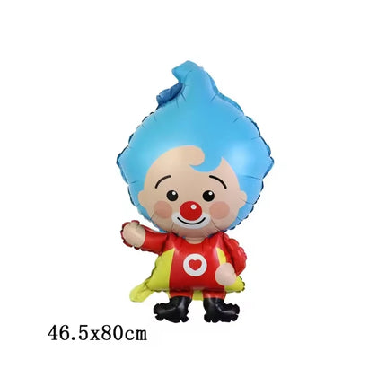 Circus Theme Clown Birthday Party Decoration Tableware Cup Plate Balloon Backdrop Baby Shower Kids Birthday Party Supplies Toy