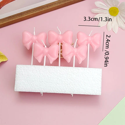 Butterfly Cake Candle Valentine's Day Decorative Decoration Gifts Girlfriend Romantic and Warm Birthday Decorative Candles