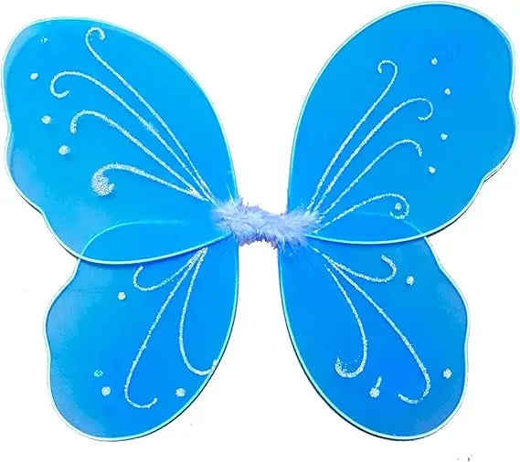 6pcs Fairy Wings Bulk for Kids Butterfly Wings Costume Accessories for Girls for Birthday Party Favors Dress Up Decoration