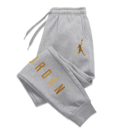 26 Autumn/Winter Trendy Letter Print Harajuku Versatile Daily Outdoor Running Fitness Casual Loose Comfortable Men Sports Pants