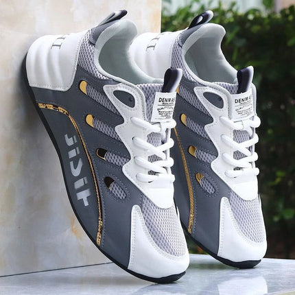 Men's Outdoor Sneakers / 1 Pair Sports Casual Running Shoes Thick Soles / Suitable for Young People Fashion Trends Outdoor Outings Daily Casual Wear