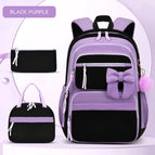 Black Purple-3set