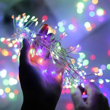 3/6M USB Powered Remote Control Fairy Lights for Wedding Christmas Party Garden Decoration Firecracker String LED Lights