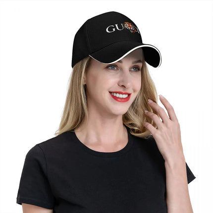 GUCCI TIGER LOGO BLACK BASEBALL CAP CLASSIC DESIGN WITH BOLD EMBROIDERY AND STRIKING ANIMAL MOTIF FOR A FASHION FORWARD LOOK