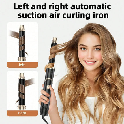 Six-In-One Hot Air Comb Foldable Curling Iron Hair Dryer Straight Roll Multi-Function Portable Hair Dryer