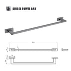 Single Towel Bar