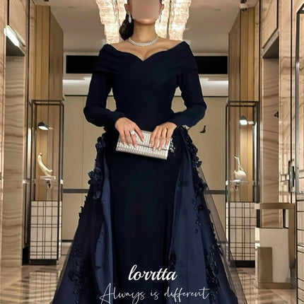 Lorrtta Customized Women Evening Dress Birthday Dresses Luxury 2025 Special Occasion Dress Wedding Party Dresses Flower Fabric