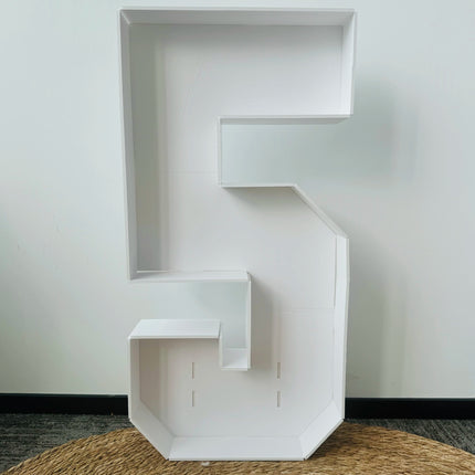 1PC 73cm/28.74inch Marquee Balloon Frame KT Board Numbers 0-9– Large 3D Standee for Birthdays, Anniversaries, Graduations – DIY