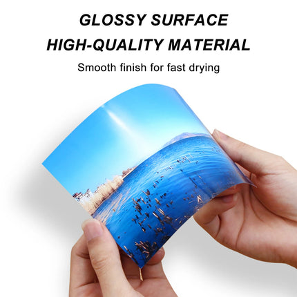 ESHANG Glossy Photo Paper For Inkjet Printer 3.5X5 4X6 5X7 A4