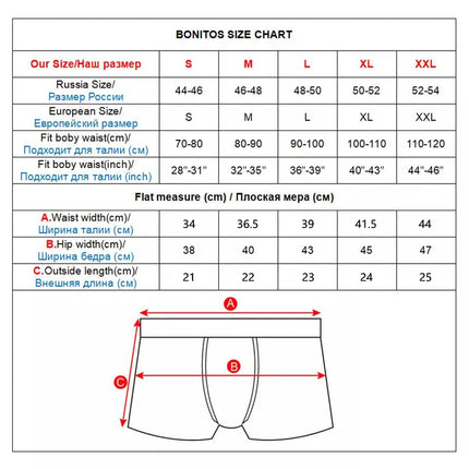 10 Pieces Bamboo Fiber Men's Underpants Solid Color Boxer Briefs Breathable Boxers Underwear Man Stretch Men Panties