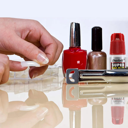 Press-on nails glue with UV light quick-drying transparent nail polish glue