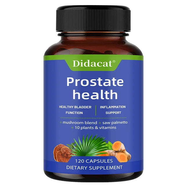 Saw Palmetto Formula Supports Prostate Health and Helps Relieve Urinary Frequency and Control Bladder Function