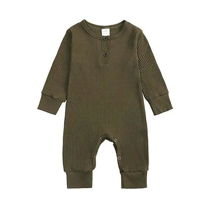 2026 Baby Boy Romper Girl Outfits Playsuit Summer Wear Cotton Infant Thin Jumpsuit Ribbed Clothes Knitted Stretch Toddler Onesie