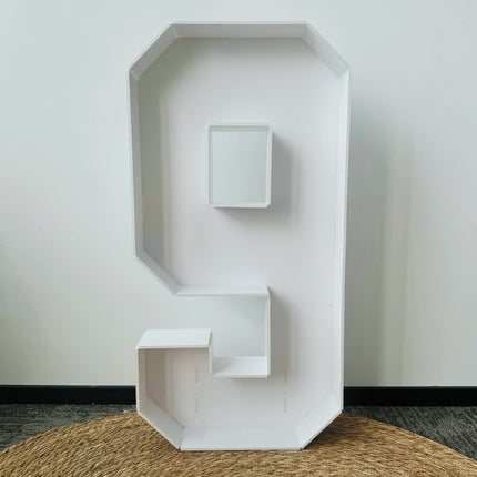 1PC 73cm/28.74inch Marquee Balloon Frame KT Board Numbers 0-9– Large 3D Standee for Birthdays, Anniversaries, Graduations – DIY