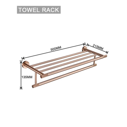Brushed Rose Gold Brass Knurled Toilet Brush Holder Toilet Paper Holder Towel Bar Rail Rack Hanger Hook Soap Dish Hardware Set