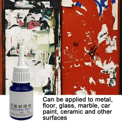 Strong Glue Remover Gel Glue Remover Safe Adhesive & Decal Remover Effortlessly Erase Adhesive Strong For Marble Car Paint Floor