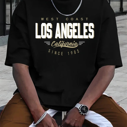Simple Trendy Letters T Shirts Summer Fashion Streetwear Hip Hop 3D Printed T-shirts Cool Oversized Breathable Mens Clothing