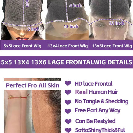 Body Wave 13x6 Hd Lace Frontal Wig Human Hair Glueless Wet And Wavy Wig For Women 13x4 Body Wave Lace Front Human Hair Wigs