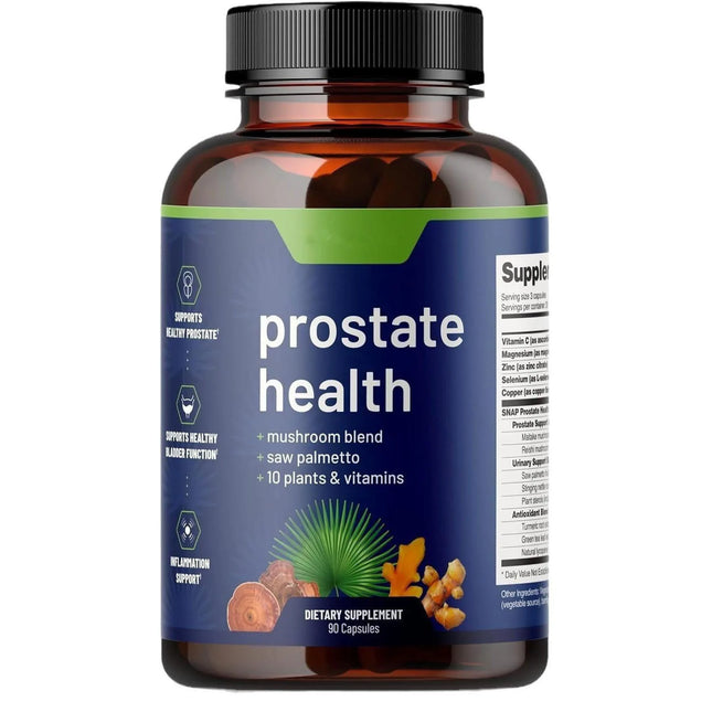 Saw Palmetto Extract, Antioxidant, Prostate Protection, Urinary Tract Health, with Vitamin C and Magnesium, Zinc