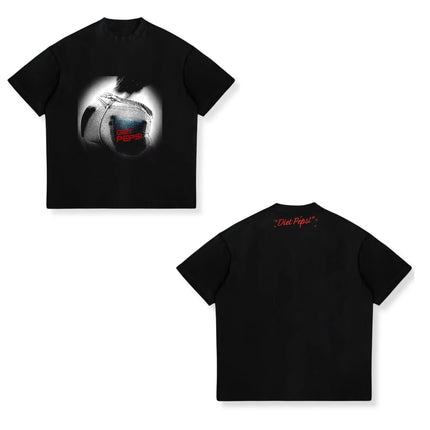 The Addison Rae Tour 2026 T-Shirt Addison Rae Album Merch Vintage T-Shirts Men's and Women's Fashion Cotton Summer New T Shirt