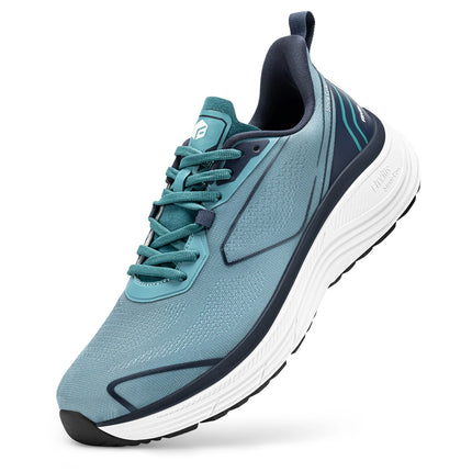 Fitville Men'S Walking Shoes Wide Design Sneakers Cushioned Tennis Running Shoe With Arch Support For Plantar Fasciitis Relief