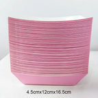 Pink Food Trays / 48pcs