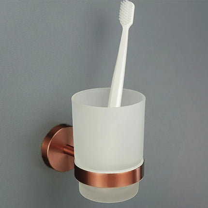 Brushed Rose Gold Brass Knurled Toilet Brush Holder Toilet Paper Holder Towel Bar Rail Rack Hanger Hook Soap Dish Hardware Set