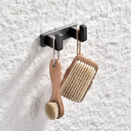 Gunmetal Stainless Steel Bathroom Hardware Towel Rack Toilet Paper Holder,Toilet Brush,Robe Hook Towel Bar Holder Grey Stainless