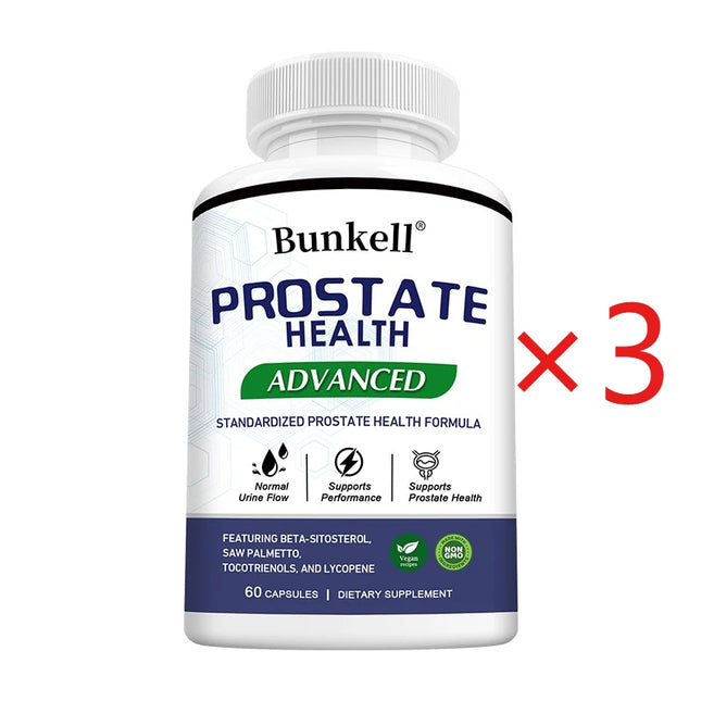 Men's Health Supplement with Saw Palmetto Extract Capsules, Non-GMO Premium Formula