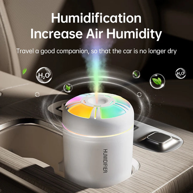 180ML Air Humidifier USB Electric Aroma Diffuser Essential Oil Purifier Aromatherapy Mist Maker Lights For Car Home Bedroom
