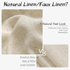 Linen / W300cmxH270cm 1piece / Hooks