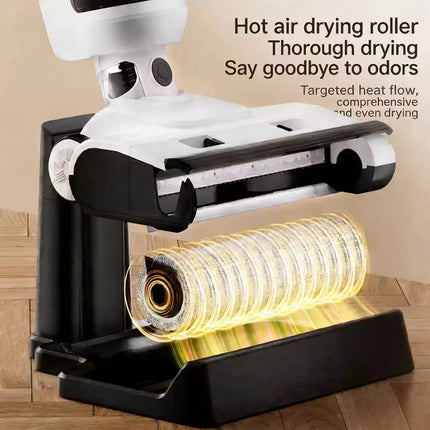 Cordless 170W Brushless-Motor Smart Self-Cleaning Dry/Wet Vacuum & Mop with 15kPa Suction for Hard Floors Household-Use