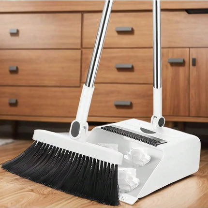 3 In 1 Foldable Broom With Dustpan Combo Set&Floor Brush | Household Cleaning Tool Set, Outdoor Broom, Efficient Cleaning, Flexible Design, Quick Dust Removal, Dorm Room Essentials, Good Helper For Home And Office Cleaning 20