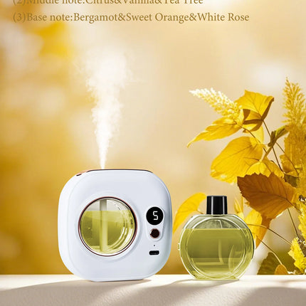 Rechargeable automatic aroma diffuser, essential oil diffuser, aroma essential oil, hotel bathroom aroma machine gift