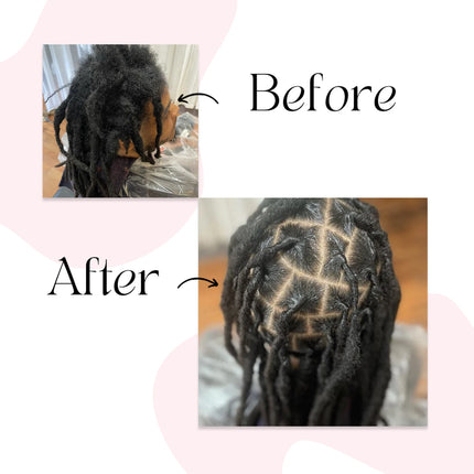 GOIPLE Locking Gel 9.5 oz Dreadlocks Moisturizer for Braids and Locs, Strong Hold, No Flake, Lightweight, Styling Gel
