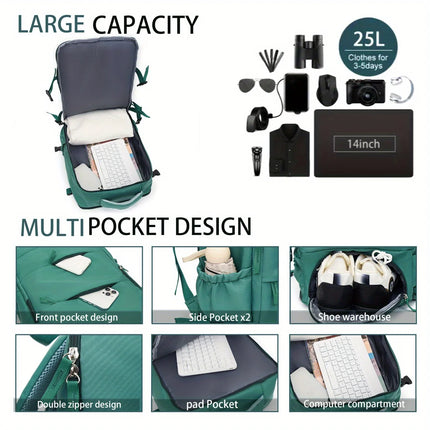 Hiking Backpack for Men and Women Laptop Backpack School Student Schoolbag, Casual Simple Travel Backpack